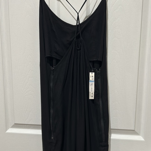 Black Alice & Olivia Sleeveless Jumpsuit - Picture 7 of 16